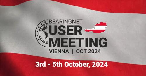 Bearingnet Meeting on 3rd to 5th Oct. in Vienna, Austria